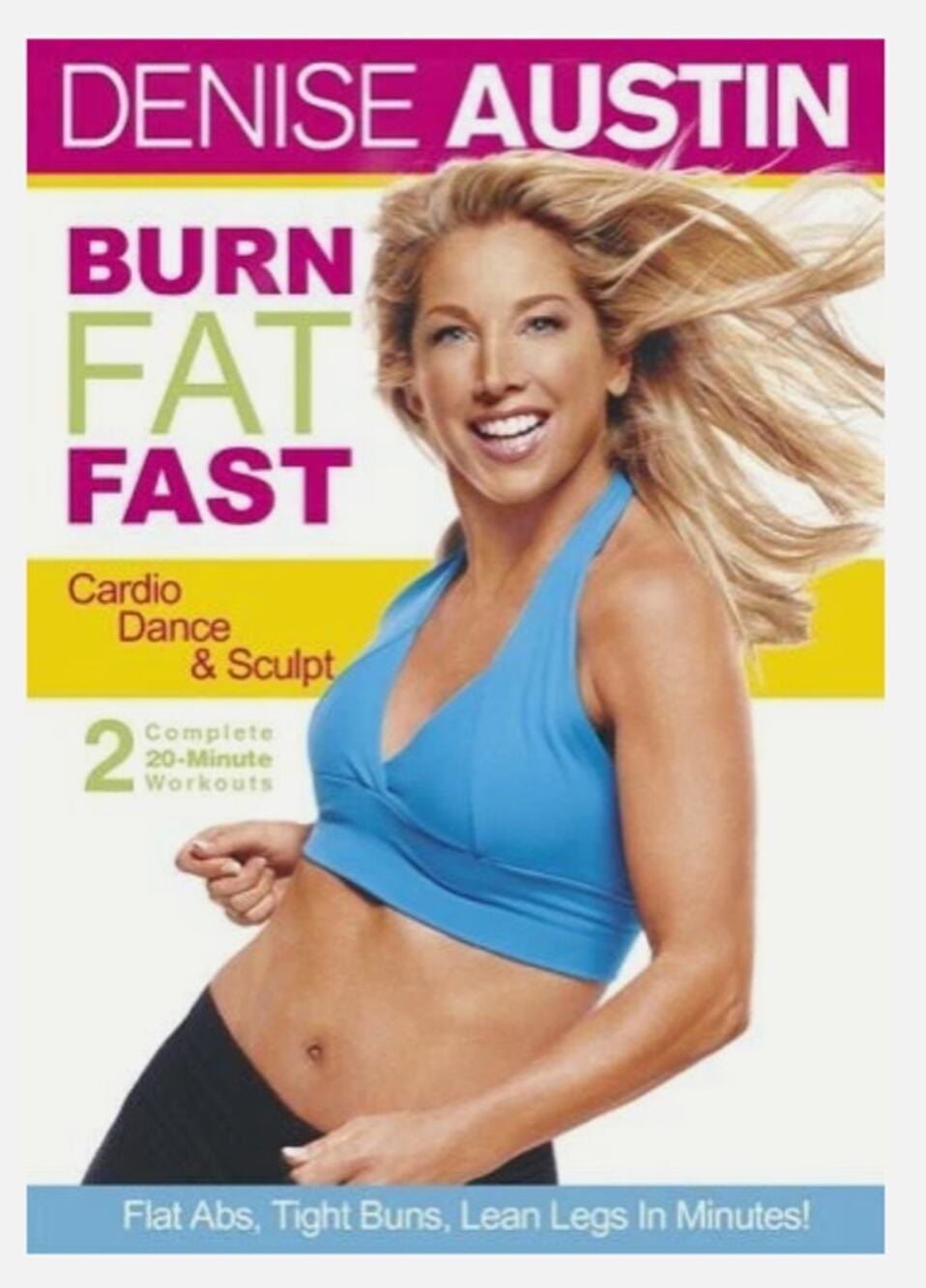 Burn Fat Fast-Cardio Dance & Sculpt (DVD, 2005)